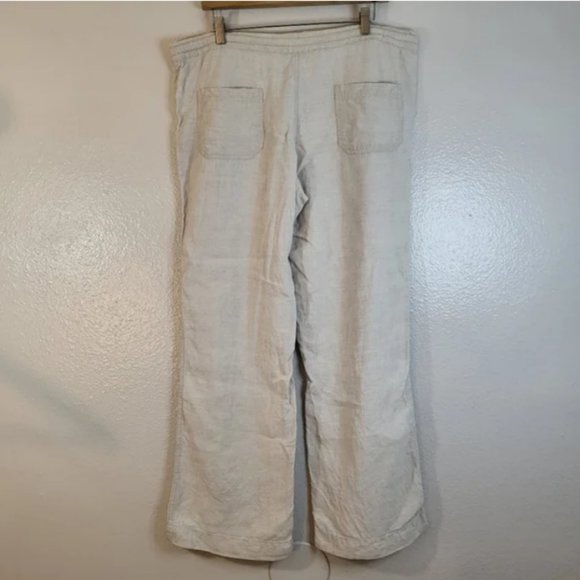 Allen Allen Drawstring Linen Pants - Picture 6 of 6